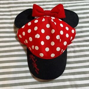 Disney Red and Black Cap
